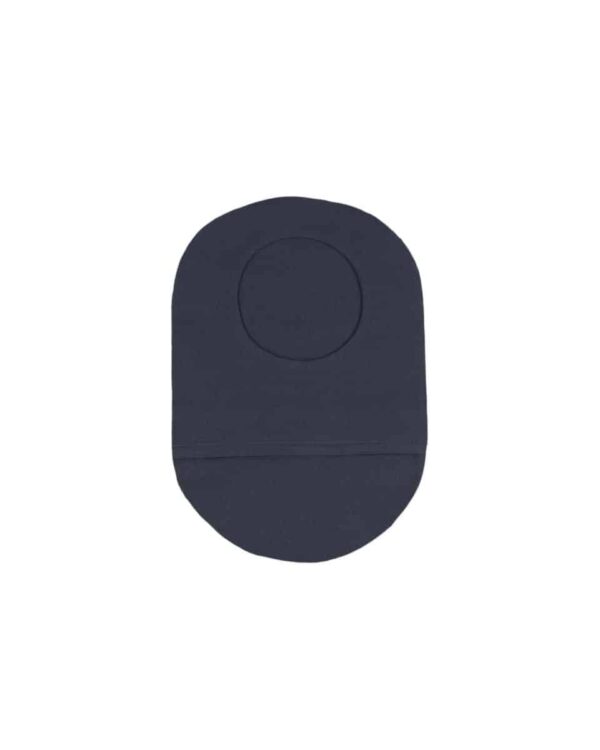 Osto•me Fashion Ostomy Bag Cover | The Everyday Cotton Cover | Navy | Size MD/XS | 1 Cover