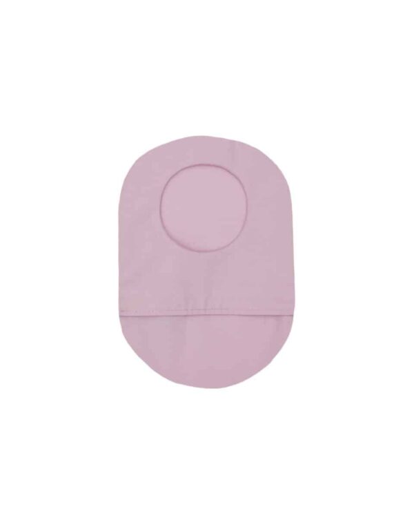 Osto•me Fashion Ostomy Bag Cover | The Everyday Cotton Cover | Pink | Size MD/XS | 1 Cover