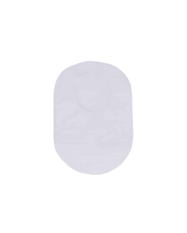 Osto•me Fashion Ostomy Bag Cover | The Everyday Cotton Cover | White | Size MD/XS | 1 Cover