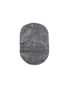 Osto•me Fashion Ostomy Bag Cover | The Disco Cover | Silver | Size MD/XS | 1 Cover Osto•me Fashion Ostomy Bag Cover | The Disco Cover | Silver | Size MD/XS | 1 Cover