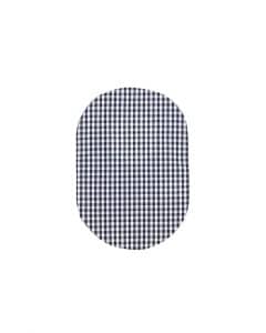 Osto•me Fashion Ostomy Bag Cover | The Hint of Print Cotton Cover | Gingham | Size MD/XS | 1 Cover