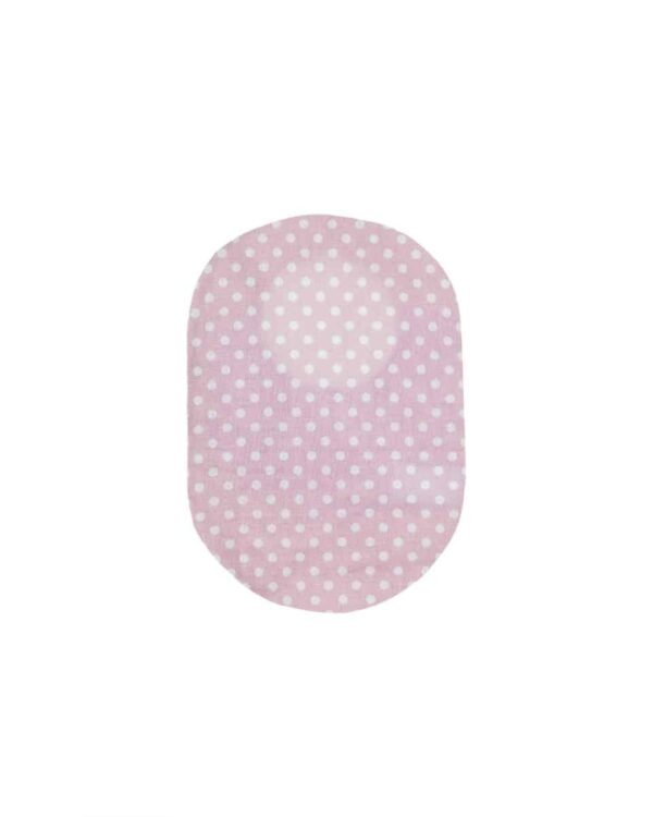 Osto•me Fashion Ostomy Bag Cover | The Hint of Print Cotton Cover | Pepa | Size MD/XS | 1 Cover