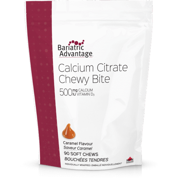 Metagenics Calcium Citrate Chewy Bites | Caramel | 702430911 | 90 Chews