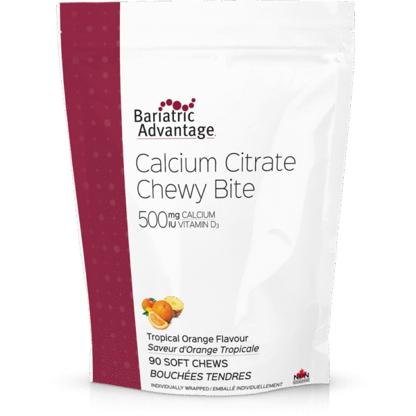 Metagenics Calcium Citrate Chewy Bites | Tropical Orange | 702430904 | 90 Chews