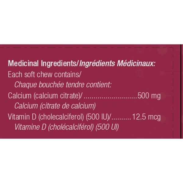 Metagenics Calcium Citrate Chewy Bites | Tropical Orange | 702430904 | 90 Chews