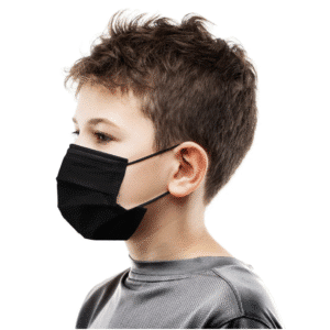 Canada Masq Pediatric Procedure Masks Level 3 | Black | MASQ CMQC3K | Box of 50