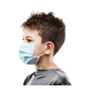 Canada Masq Pediatric Procedure Masks Level 3 | Blue | MASQ CMQ3B | Box of 50