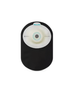 Coloplast 19553 | SenSura Mio Convex Deep One-Piece Closed Pouch | Cut-to-Fit 10mm - 23mm | Black | Box of 10