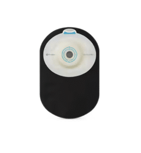 Coloplast 19701 | SenSura Mio Convex Soft One-Piece Closed Pouch | Cut-to-Fit 15mm - 33mm | Black | Box of 10