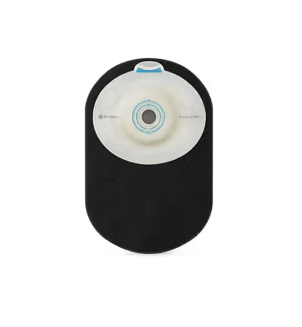 Coloplast 19701 | SenSura Mio Convex Soft One-Piece Closed Pouch | Cut-to-Fit 15mm - 33mm | Black | Box of 10