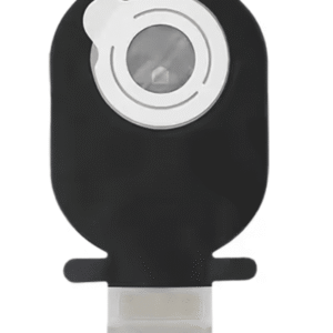 Coloplast 19792 | SenSura Mio Flex Two-Piece Drainable Pouch | Coupling Green 35mm | Black | Box of 10