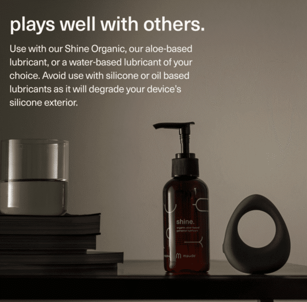 Maude band - Vibrating Ring Sex Toy | Charcoal | MD-BAND5 | 1 Item