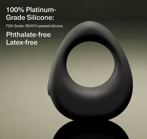 Maude band - Vibrating Ring Sex Toy | Charcoal | MD-BAND5 | 1 Item
