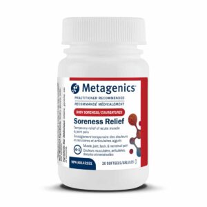 Metagenics Soreness Relief | RR20CAN | 20 Softgels