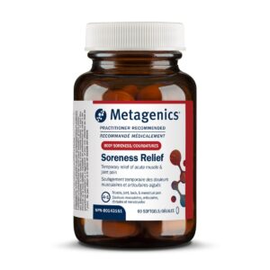 Metagenics Soreness Relief | RR60CAN | 60 Softgels