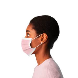 Canada Masq Adult Masks Level 3 | Pink | MASQ CMQA3P | Box of 50
