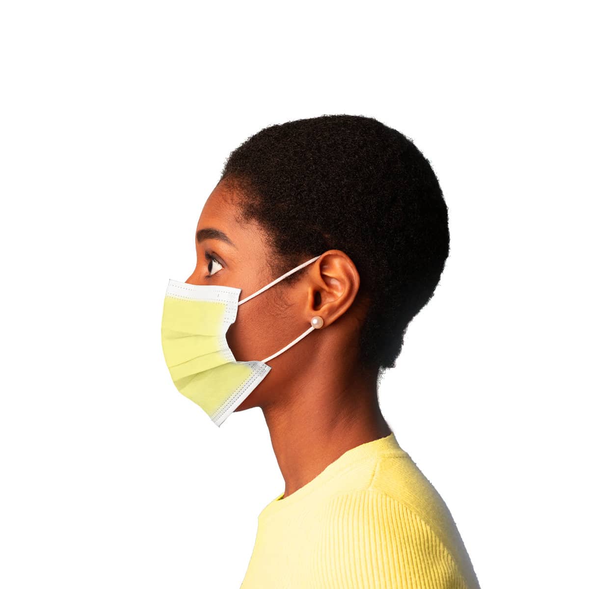 Canada Masq Adult Masks Level 3 | Yellow | MASQ CMQA3Y | Box of 50