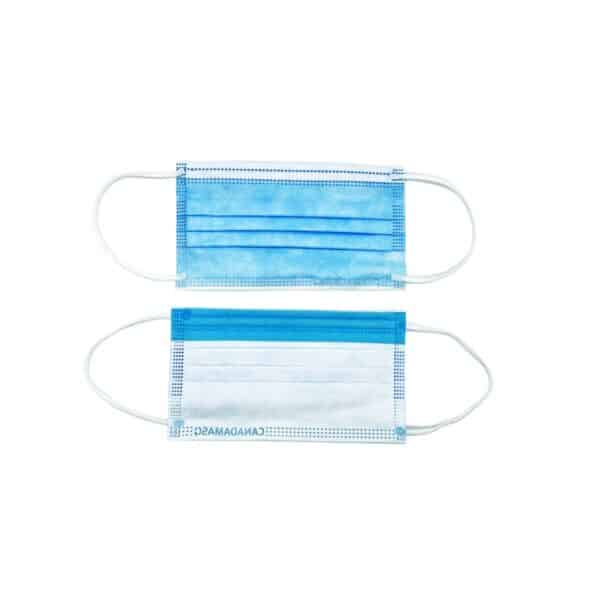 Canada Masq Adult Anti-Fog Masks Level 3 | Blue | MASQ CMQF3B | Box of 40