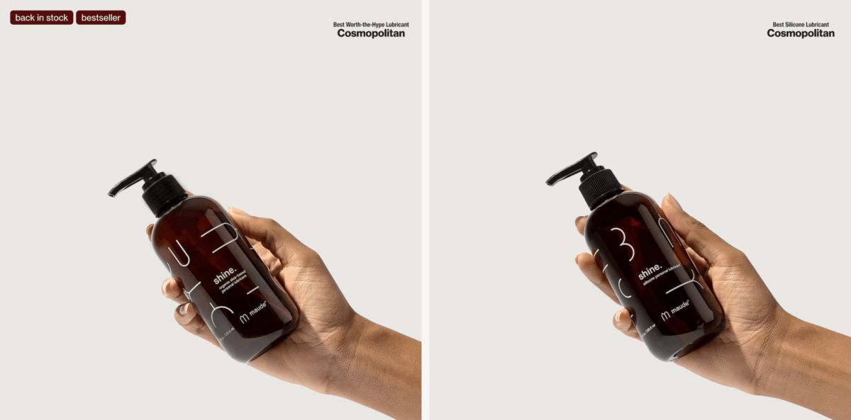 maude lube canada | organic and silicone lubricant
