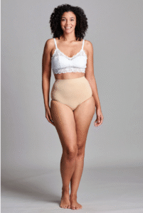 CUI Wear Women's Ostomy Seamless Support Brief Underwear | Beige | Small/Medium | FG36 | 1 Item