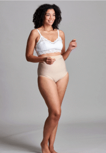 CUI Wear Women's Hernia High Waist Support Girdle Brief | Medium | Beige | CUI F321M | 1 Item