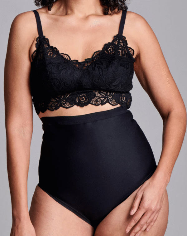 CUI Wear Women's Hernia High Waist Support Girdle Brief | Small | Black | CUI F313S | 1 Item