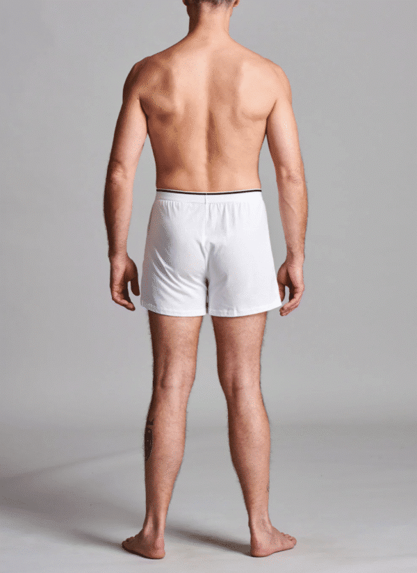 CUI Wear High Waist Boxer Shorts w/ Internal Pocket | X-Large | White | CUI CW14 | 1 Item