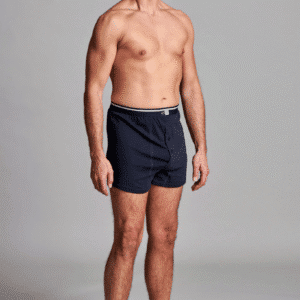 CUI Wear High Waist Boxer Shorts w/ Internal Pocket | Medium | Navy | CUI CN12 | 1 Item