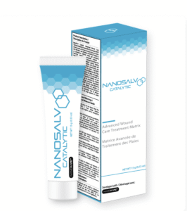 NanoSALV Catalytic Advanced Wound Care Treatment Matrix | Large 60 Applications | NanoTess NT 754016224010 | 1 Item