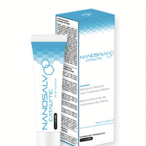 NanoSALV Catalytic Advanced Wound Care Treatment Matrix | Large 60 Applications | NanoTess NT 754016224010 | 1 Item