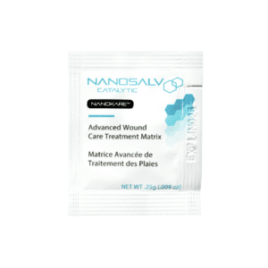 NanoSALV Catalytic Advanced Wound Care Treatment Matrix | Single-Use Wipes | NanoTess NT 754016224157 | Box of 10