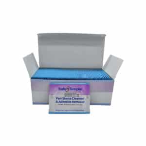 Safe n Simple Peri-Stoma Cleanser & Adhesive Remover Wipes | Individual 5" x 7" | SNS 00550 | Box of 50