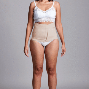 CUI Wear Unisex Anti Roll Wraparound Ostomy Hernia Support Belt | Small | Beige | CUI F563S | 1 Item