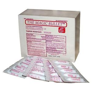 Magic Bullet Suppository | CICCCMB100 | Box of 100