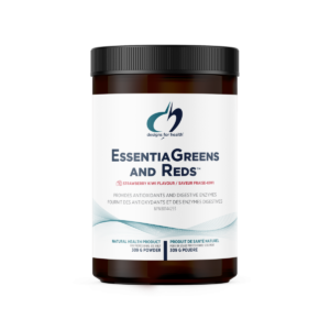 Designs for Health EssentiaGreens and Reds | Strawberry Kiwi | ESSSBK-CN | 309g Powder