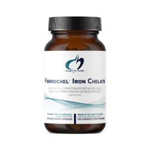Designs for Health Ferrochel Iron Chelate | FEC120-CN | 120 Capsules