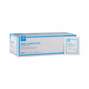 Medline Benzalkonium Moist Cleansing Towelettes | 5" x 7" | MDL MDSCA094181 | Box of 100
