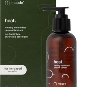 Maude Heat, Water-Based Lubricant | MD-HEAT-1 | 4oz | 1 Item