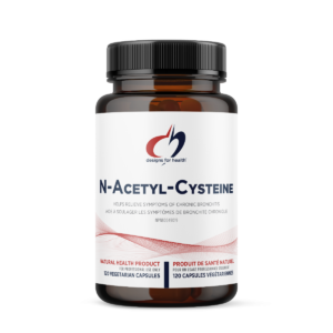 Designs for Health N-Acetyl-Cysteine | NAC120-CN | 120 Capsules