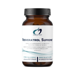 Designs for Health Resveratrol Supreme | RVS060-CN | 60 Capsules