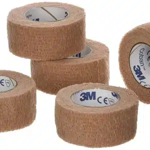 3M 1581 | Coban Self-Adherent Wrap | 1" x 5 yards | Pack of 5