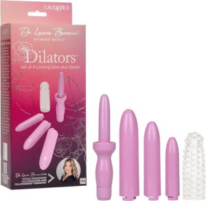 Dr. Laura Berman Intimate Basics Vaginal Dilator Kit | 3 Sizes | Pink | SE9711-14-3 | 1 Set