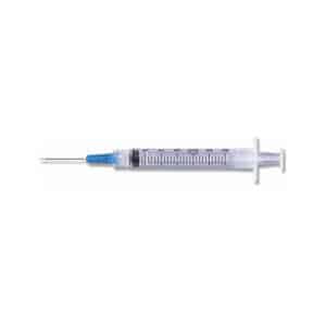 TER SS-03L2516 | Terumo Luer Lock Syringe w/ Needle | 25G x 5/8" | 3cc | Box of 100